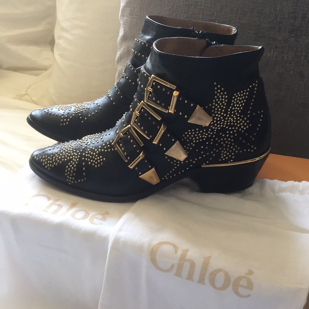 Chloé Suzanna Booties 🖤💥 - Picture 4 of 17